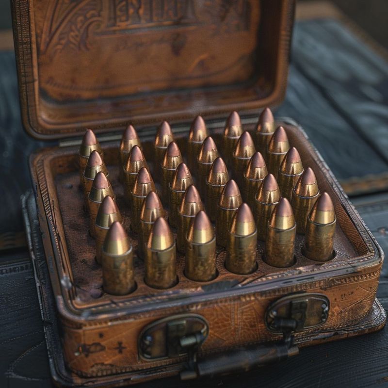 Firearms 40 Caliber Bullets