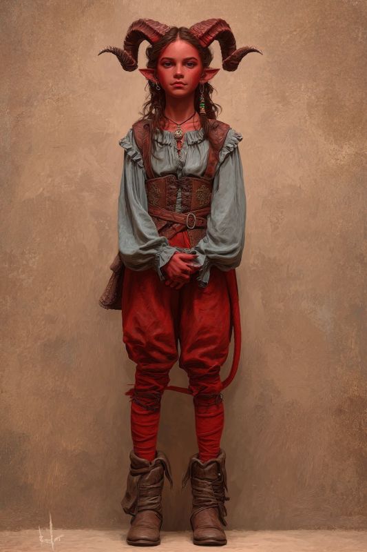 Commoner, Demonfolk, Girl 5