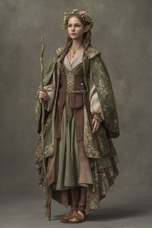 Commoner, Wood Elf, Woman 5