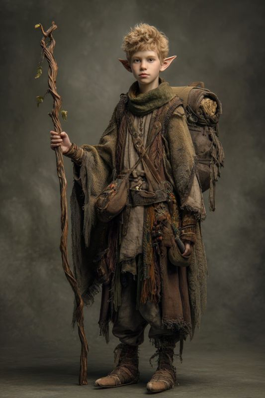 Commoner, Wood Elf, Boy 6