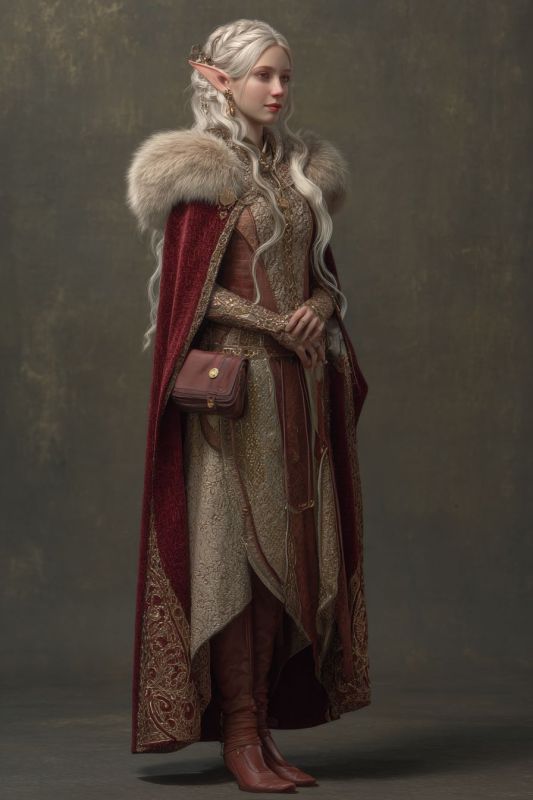 Commoner, High Elf, Woman 10