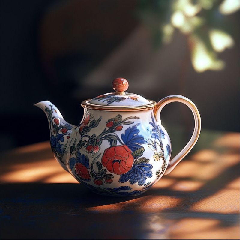 Porcelain Teapot 1