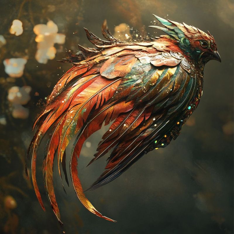 Quaal's Feather Token, Bird