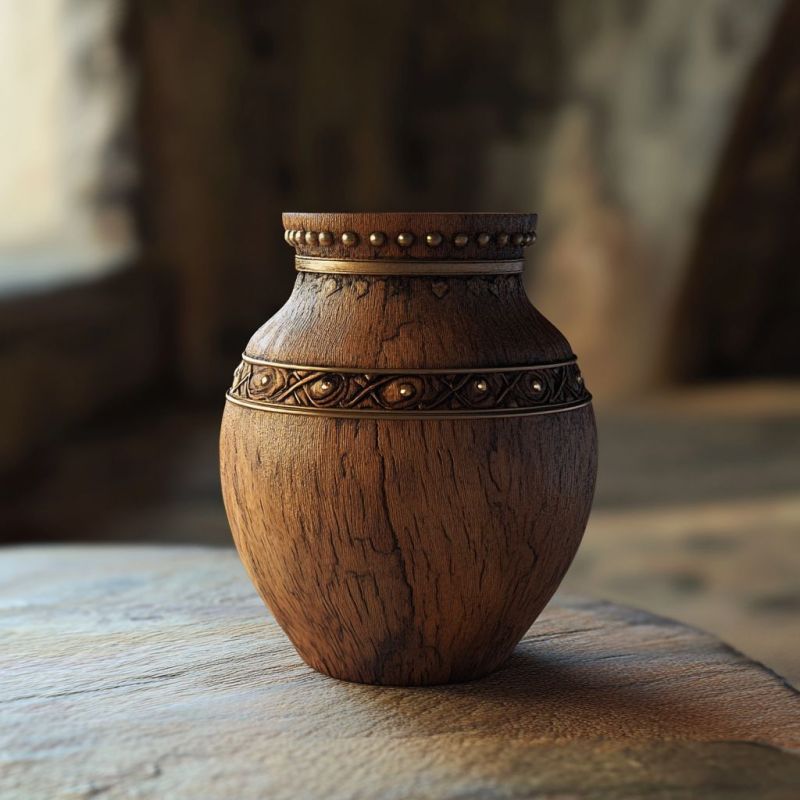 Jar, Wooden 1