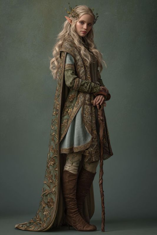 Commoner, High Elf, Woman 7