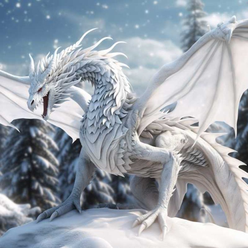 Young White Dragon 4