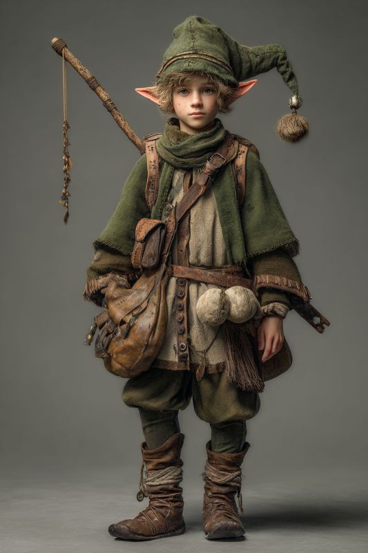 Commoner, Wood Elf, Boy 10