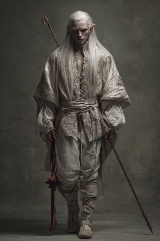 Commoner, Dark Elf, Man 3