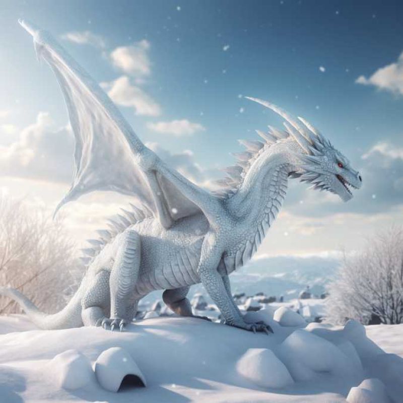 Young White Dragon 2