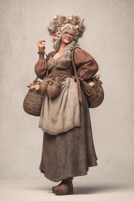 Commoner, Forest Gnome, Woman 7