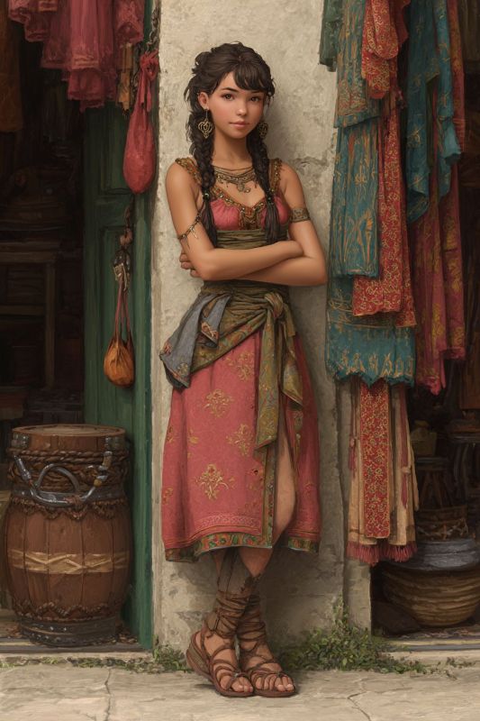 Commoner, Human, Girl 6
