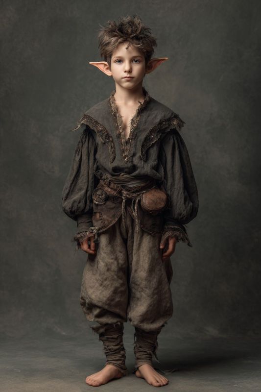Commoner, Wood Elf, Boy 1