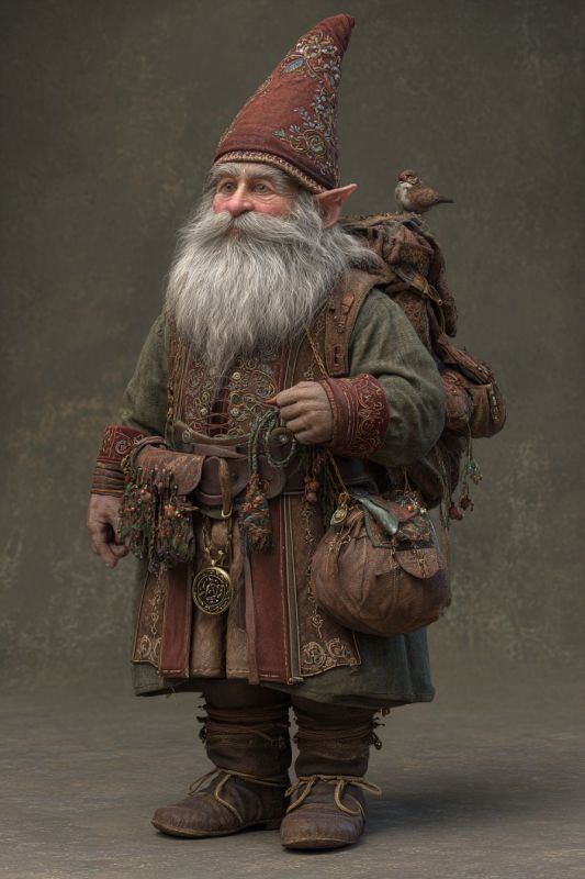 Commoner, Forest Gnome, Man 5