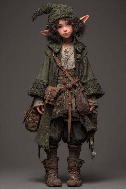 Commoner, Rock Gnome, Girl 8