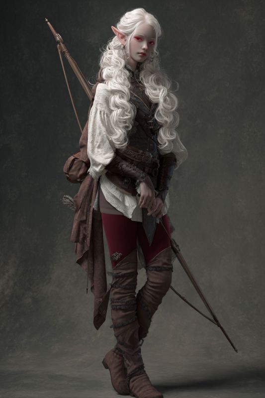 Commoner, Dark Elf, Woman 2