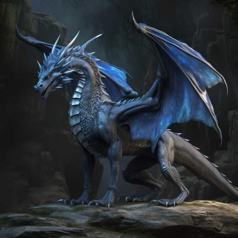 Adult Blue Dragon