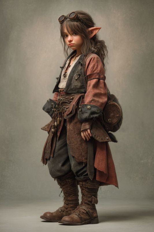 Commoner, Rock Gnome, Girl 7