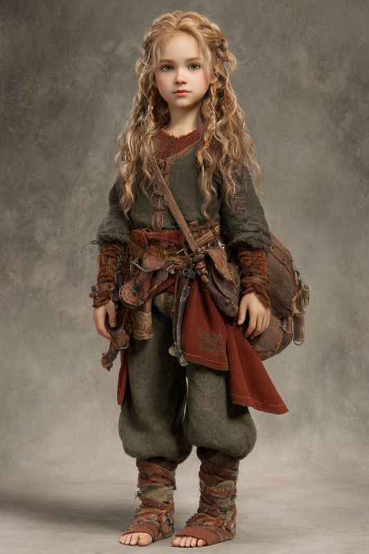 Commoner, Forest Gnome, Girl 8