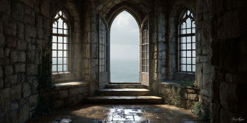 Window, Outside, Medium, Wide