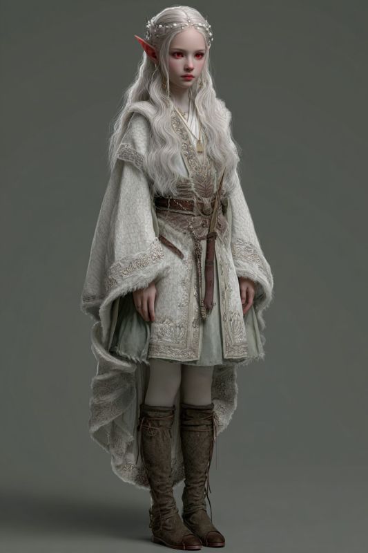 Commoner, Dark Elf, Girl 6