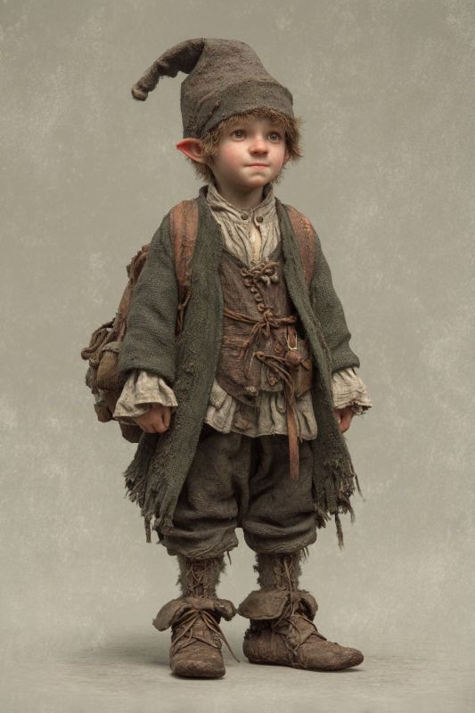 Commoner, Forest Gnome, Boy 3