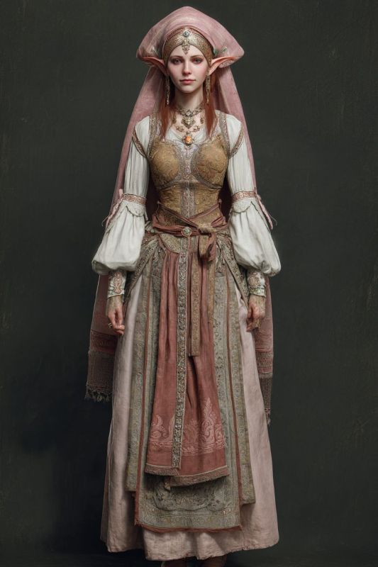 Commoner, High Elf, Woman 5