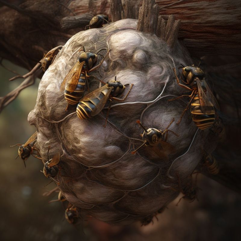 Wasp Hive, Large