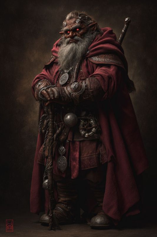 Commoner, Dark Dwarf, Man 5