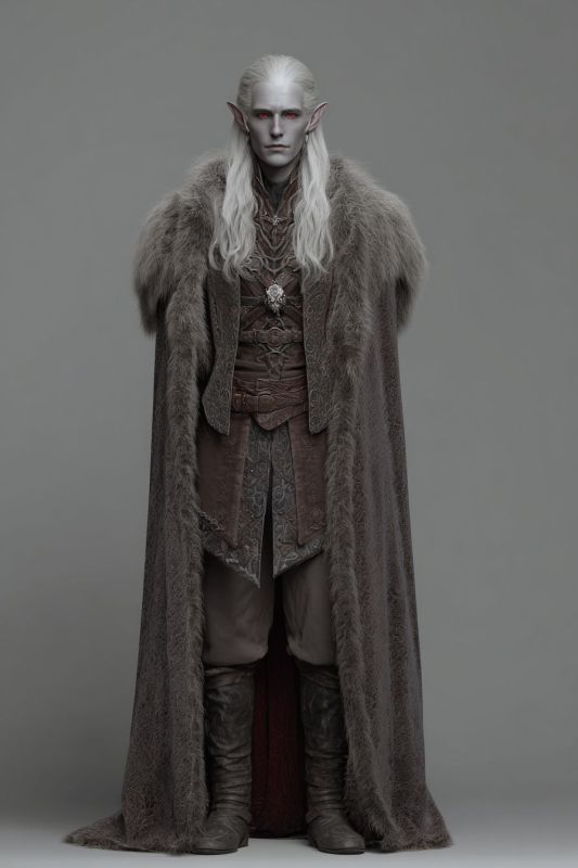 Commoner, Dark Elf, Man 9
