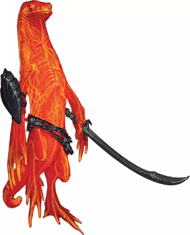 Firenewt Warrior