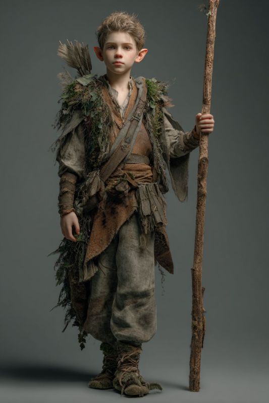 Commoner, Wood Elf, Boy 7