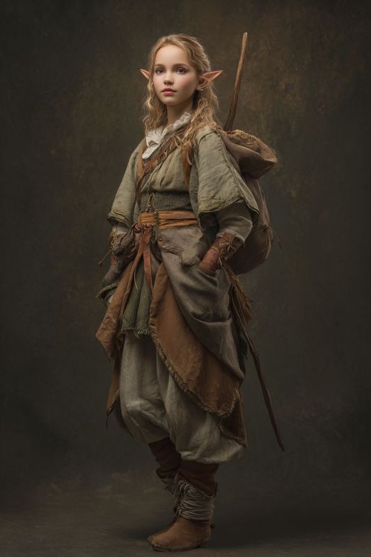 Commoner, Wood Elf, Girl 10