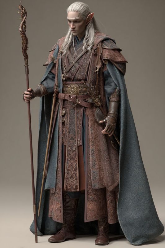 Commoner, High Elf, Man 4