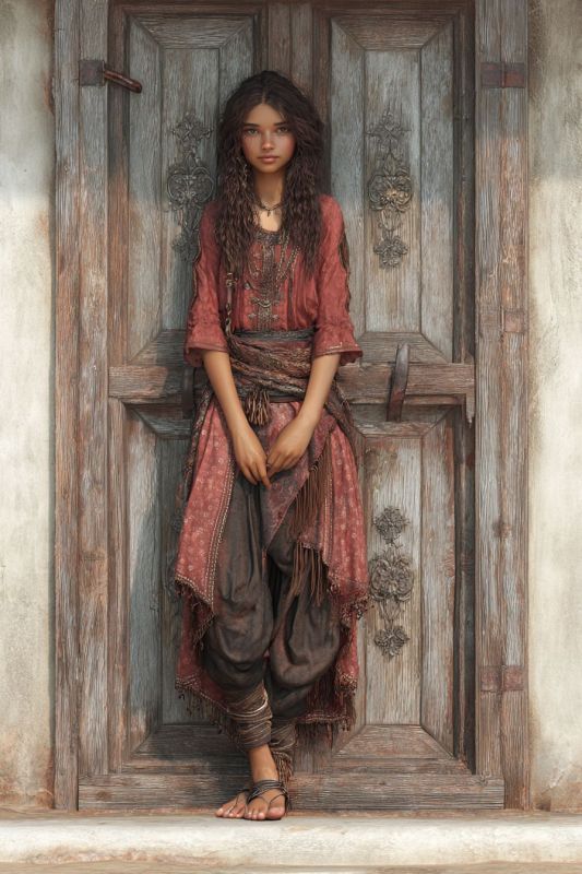 Commoner, Human, Girl 4
