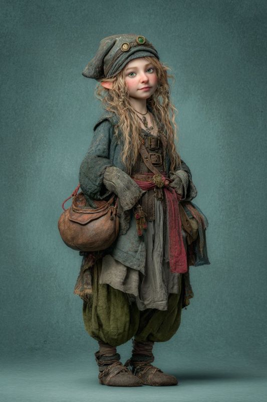Commoner, Rock Gnome, Girl 10