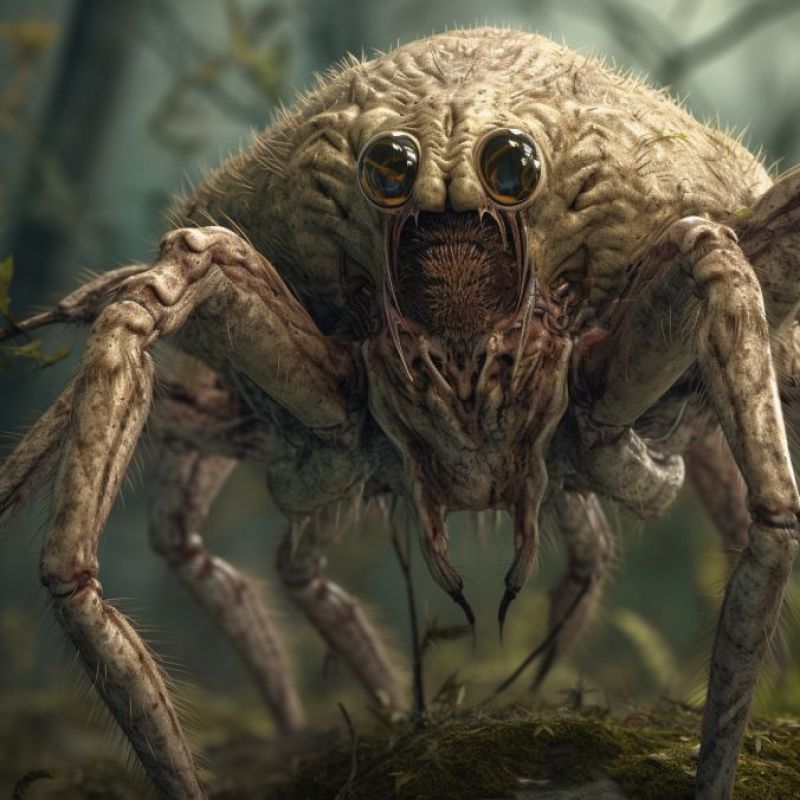 Ogre Faced Giant Spider 2