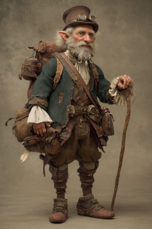 Commoner, Rock Gnome, Man 10
