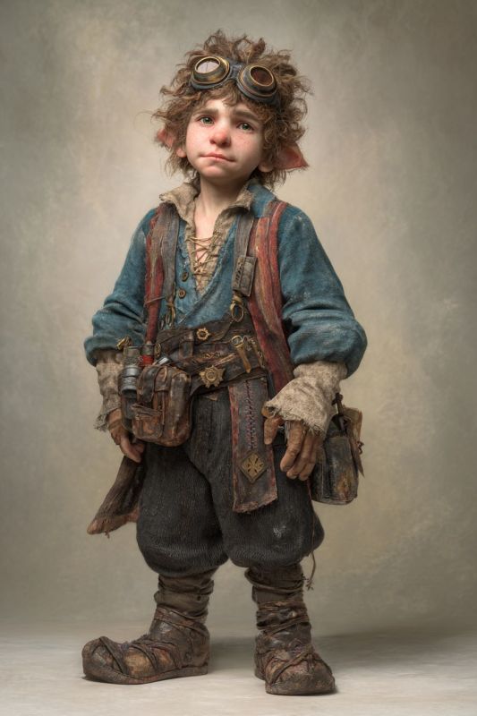 Commoner, Rock Gnome, Boy 8