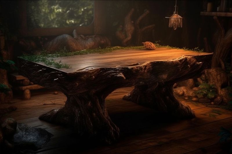 Table, Wooden, Large