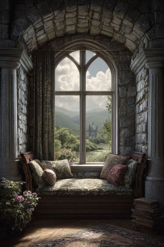 Window, Outside, Medium, Tall