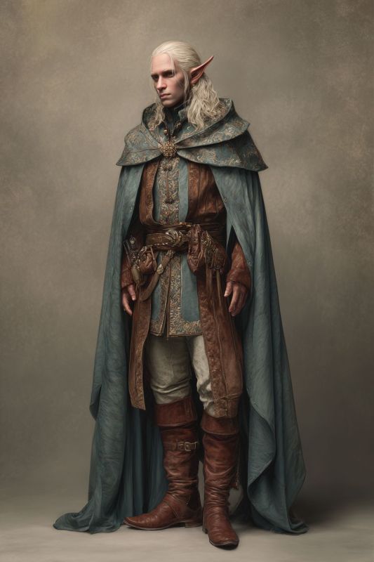 Commoner, High Elf, Man 7