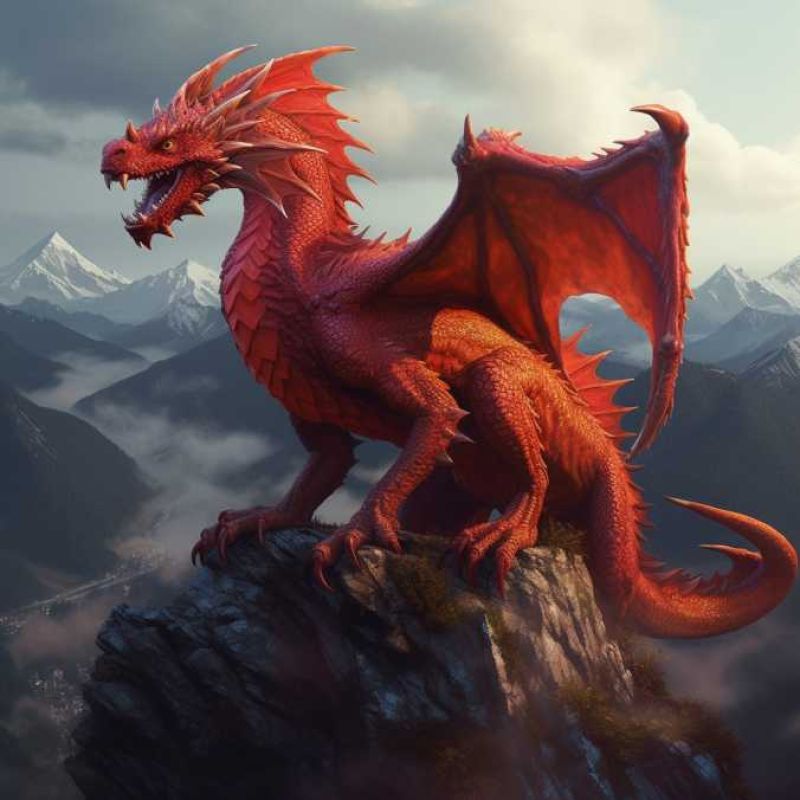 Red Dragon Wyrmling