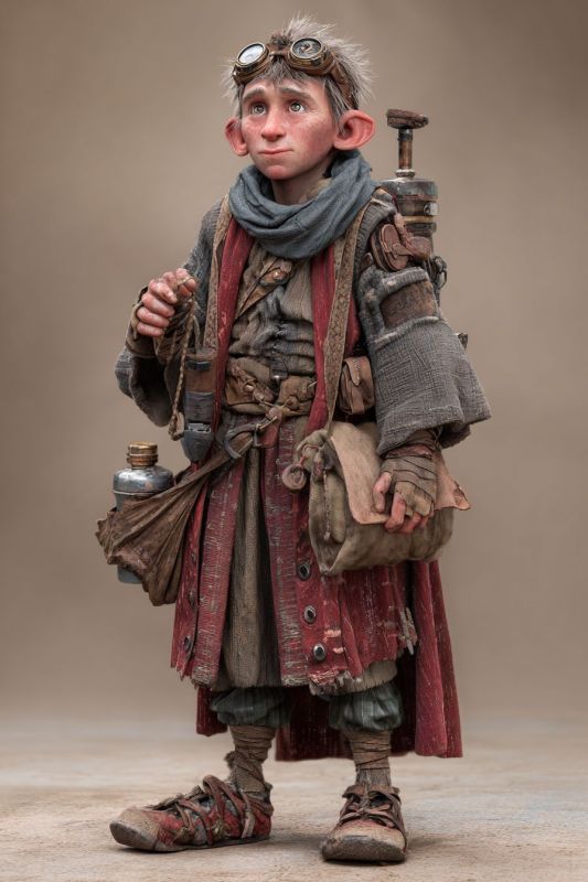 Commoner, Rock Gnome, Boy 4