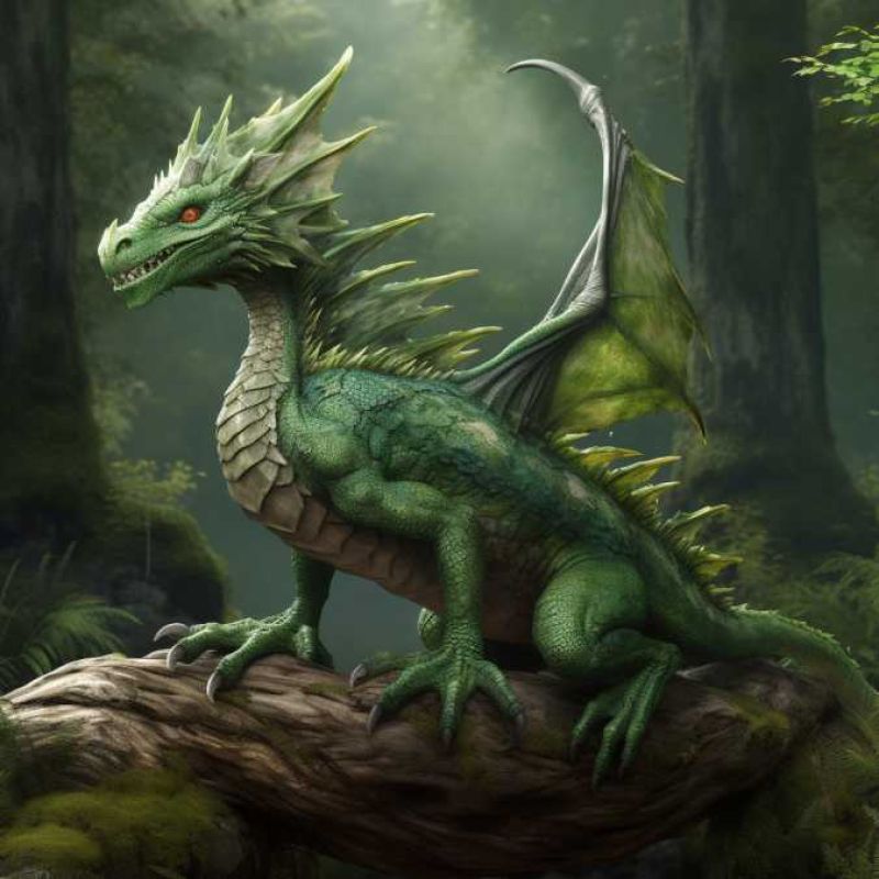 Green Dragon Wyrmling