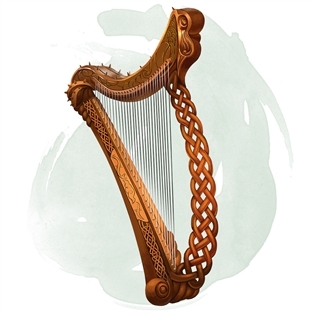 Instrument of the Bards, Anstruth Harp