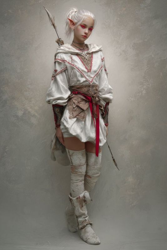 Commoner, Dark Elf, Girl 2