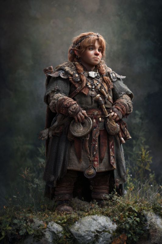 Commoner, Dwarf, Woman 6