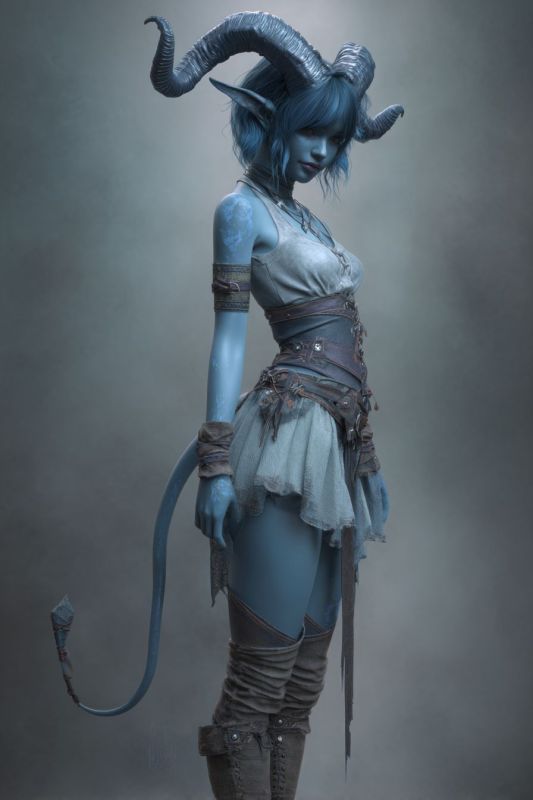 Commoner, Devilfolk, Girl 1