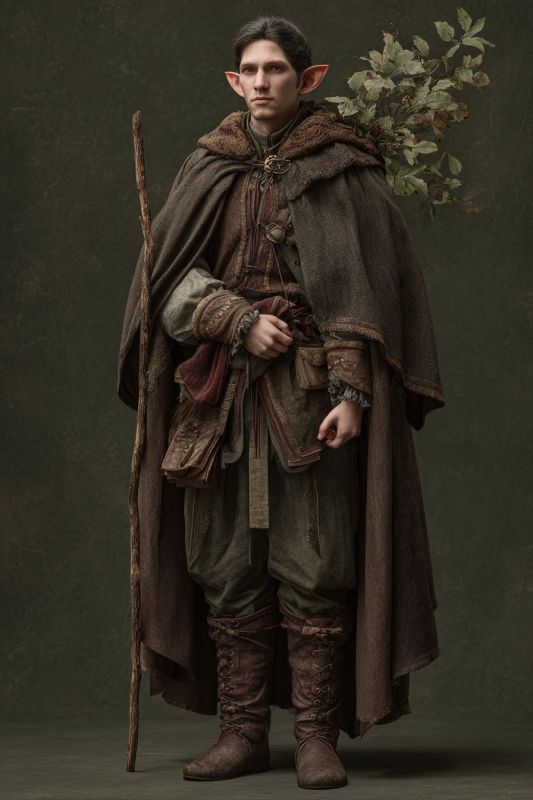 Commoner, High Elf, Man 2