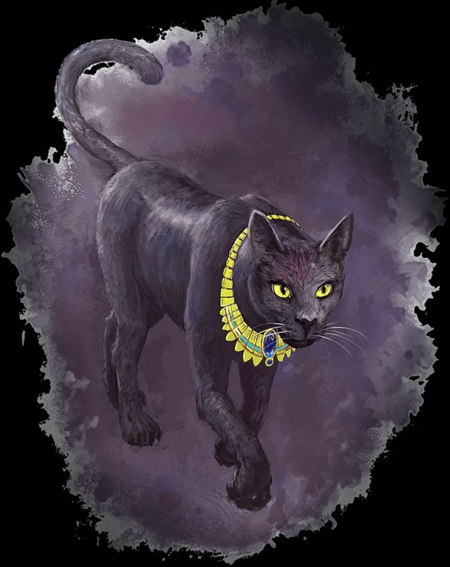 Bastet Temple Cat